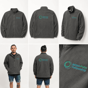 British Polio Fellowship Grey Fleece
